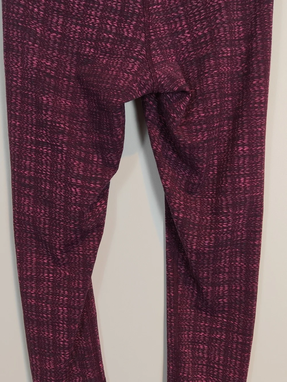 LULULEMON Wunder Under Crop Ziggy Wee August Glo / Raspberry Glo Light Size 4